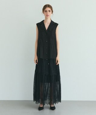 GRACE CONTINENTAL ミリタリージレ ブラック