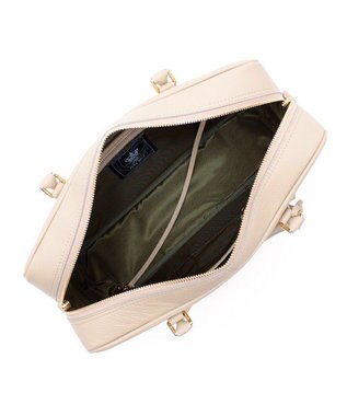 A.D.M.J. 【A4対応】お受験  牛革シュリンクボストンバッグ シラチャ