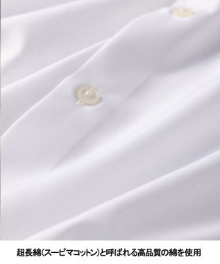 GOTAIRIKU 春夏向け【形態安定】SUMMERPREMIUMPLEATS_スナップダウンカラー 半袖ドレスシャツ(26年モデル) ホワイト系