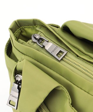 Y'SACCS 【Y’SACCS vous et】ラウンド2WAYミニトート グリーン