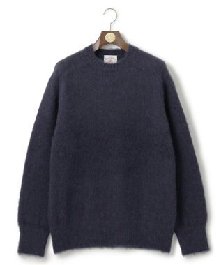 J.PRESS MEN 【J.PRESS ORIGINALS】Shaggy Dog Crew Neck Sweater / Japan Made ネイビー系