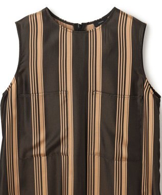 JOSEPH ビッグストライプ　ドレス Beige/black