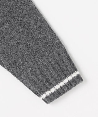 Feroux レタードハイネック プルオーバー グレー系