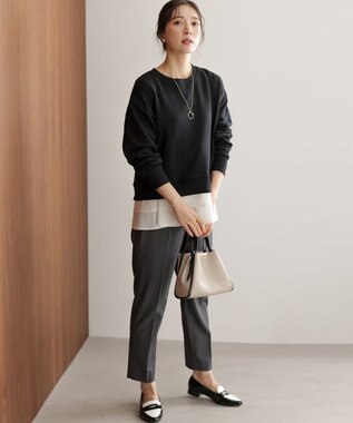 組曲 ノットデザインMINI バッグ ライトグレー系