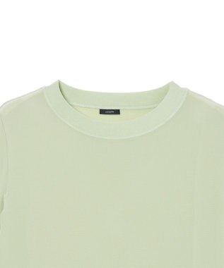 JOSEPH 【洗える】クレープ ド ソワ　ショートスリーブTEE Matcha