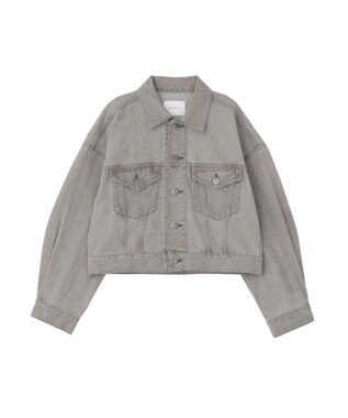 AMERICAN HOLIC ショート丈デニムジャケット Gray