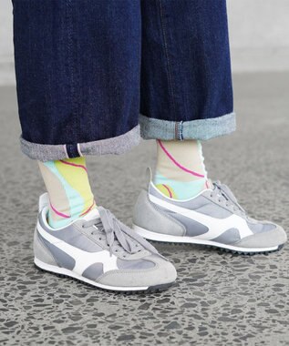 nitorito 【UNISEX】米沢オリジナル柄 nuts 靴下 yellow