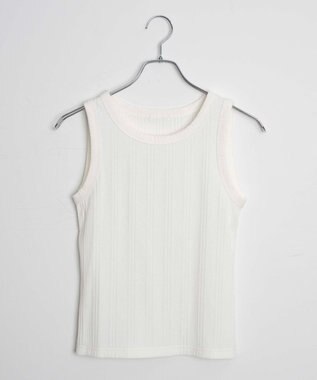 WEGO シンプルタンク ホワイト