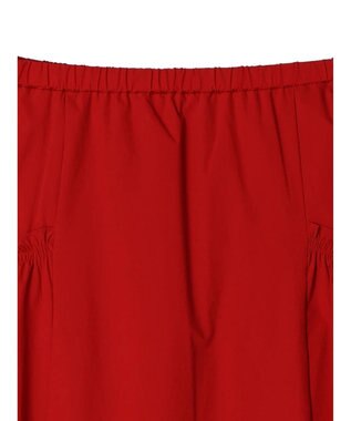 CRAFT STANDARD BOUTIQUE サイドフリルギャザースカート Red
