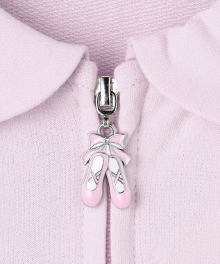 ANY KIDS ジップアップワンピース ラベンダー