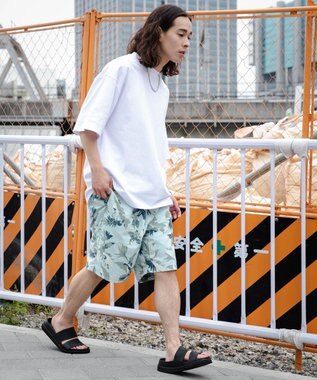 WEGO 【ウエストゴム】パターンナイロンイージーショーツ 柄4