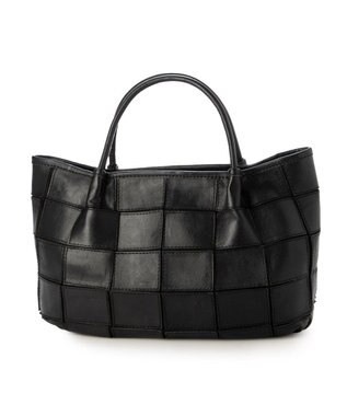 UNBILLION ピークスピーク PEAKSPEAK / 牛革パッチワーク・フラップトートL