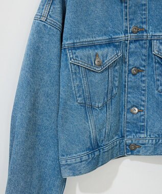 AMERICAN HOLIC ショート丈デニムジャケット Light Indigo