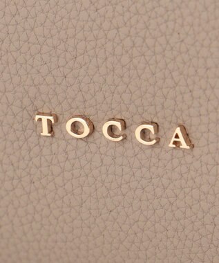 TOCCA T-ECLAIR LEATHERBAG ボストンバッグ ベージュ系