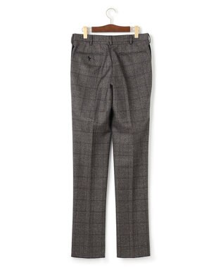 J.PRESS MEN 【WEB・一部店舗限定】ソフトタッチツイスト ウィンドーペーン スラックス ダークブラウン系4