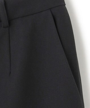 BEIGE， 【洗える・L-size】ALAINA / ワイドストレートパンツ Black