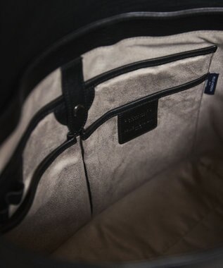 GOTAIRIKU 別注/日本製【PELLE MORBIDA×GOTAIRIKU】レザー フラップトートバッグ ブラック系