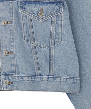 AMERICAN HOLIC ショート丈デニムジャケット Light Indigo