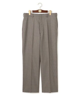 J.PRESS MEN 【J.PRESS ORIGINALS】【UNISEX】Wool Polyester Gunclub Check Piped Stem Nontuck Slacks ベージュ系3