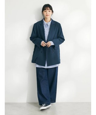 CRAFT STANDARD BOUTIQUE ２ｗａｙサロペットデニムパンツ Dark Indigo