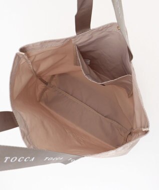 TOCCA 【WEB＆一部店舗限定・A4サイズ対応】DANCING TOCCA SUBBAG サブバッグ ベージュ