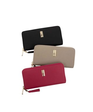 CLATHAS エクセ ラウンド長財布 ベージュ