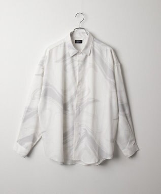 WEGO アムンゼンパターンBIGシャツ（LS） 柄1