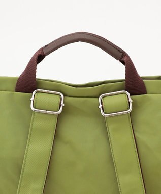 LA BAGAGERIE 【MONICA】ラウンドリュックサック グリーン