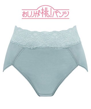 BRADELIS New York 【BRADELIS New York / 育尻・伸びる・綿混・深め】モモパンツ・ハイレグショーツ#303 シリーズ140万枚突破 補正ショーツ