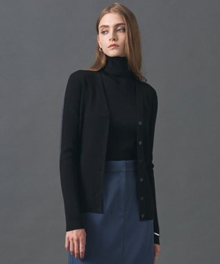 【8/12-9/23期間限定・完全受注生産】エクストラファインメリノニット Vネックカーディガン