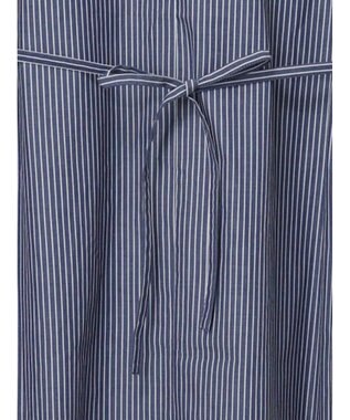 Te chichi サイドホックフロントジップワンピース ブルー