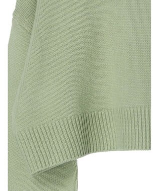 earth music&ecology ワイドスリーブプルオーバー Lime Green