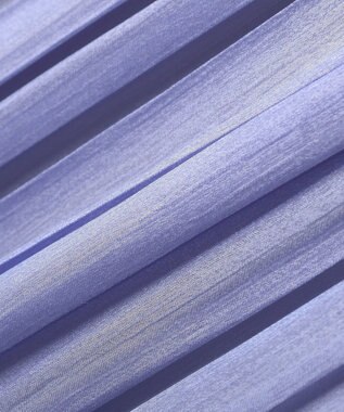 YECCA VECCA シャイニーサテンプリーツスカート Blue