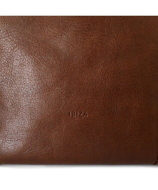 IBIZA カンビアール　牛革　2WAYバッグ 濃茶