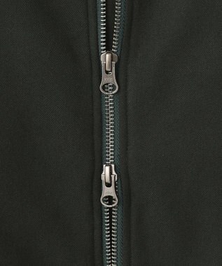 J.PRESS YORK STREET 【UNISEX】2wayストレッチ MA-1ブルゾン グリーン系