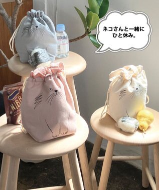 ROOTOTE 6424【簡易保冷】RT.サーモキーパー.ネコキン-A 03：ピンク