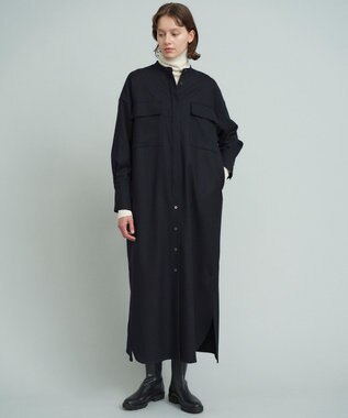 23区 【SACRA】ウィンシークロス ワンピース ネイビー系