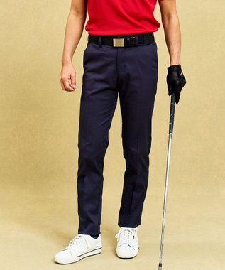 23区GOLF 【MEN】ウエストにジャストフィット ウエストムーブ パンツ 選べる5色展開 ネイビー系