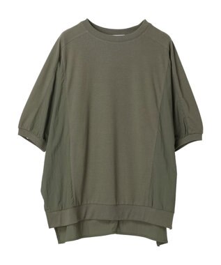Green Parks ナイロンドッキングカットチュニック Khaki