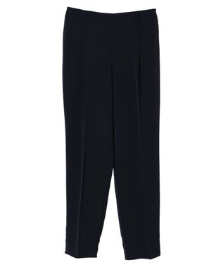 Green Parks きれいシルエットパンツ（とろみテーパード） Dark Navy