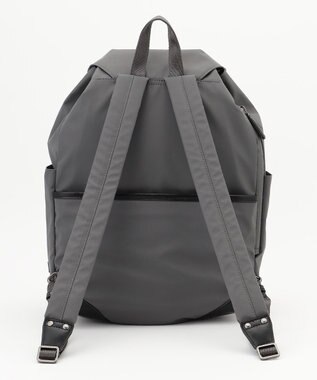 Y'SACCS ミリタリーフラップリュックサック ダークグレー