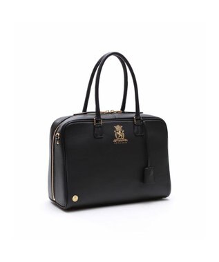 A.D.M.J. 【牛革】クラシックアニルブリロ/ボストン32cm(Dカン+) ブラック