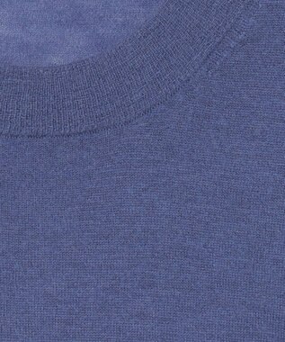 JOSEPH 【洗える】キャッシュエアー　ラウンドネックニット Harbour