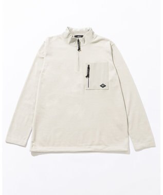 JOSEPH ABBOUD MOUNTAIN 【軽量/ストレッチ】CORDURA プルオーバーニット ライトグレー系