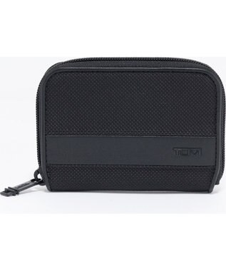 TUMI ALPHA ジップ・アラウンド・カード・ケース ブラック