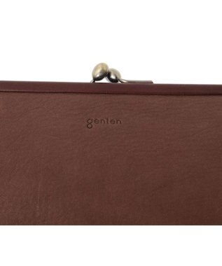 genten gソフト2 口金長財布 ノウチャ