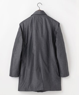 JOSEPH ABBOUD 【外せるダウンライナー/軽量】2WAYインターレース ダウンコート グレー系