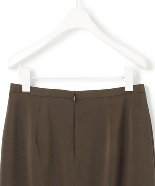 ICB  【新色追加・防シワ・速乾・洗える】Fied ラップ風スカート カーキ系