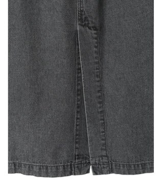 Green Parks ■ＥＳＣＡＲ　デニムサイドラッフルスカート Gray