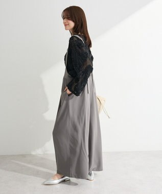 Green Parks スカーチョサロペット Gray